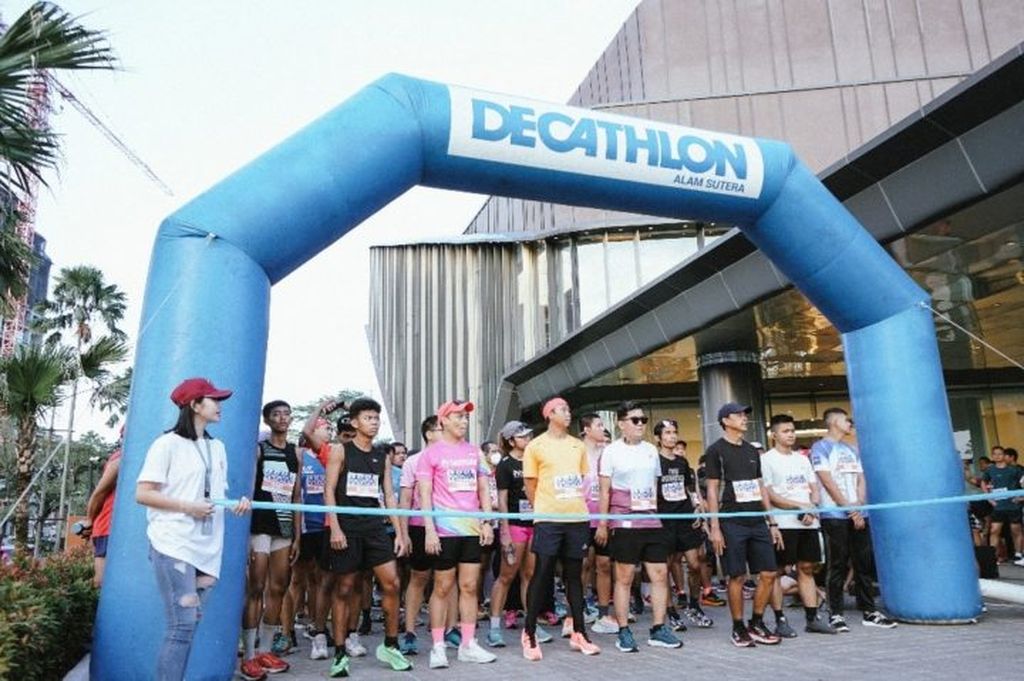 Fun run Auraya Decathlon
