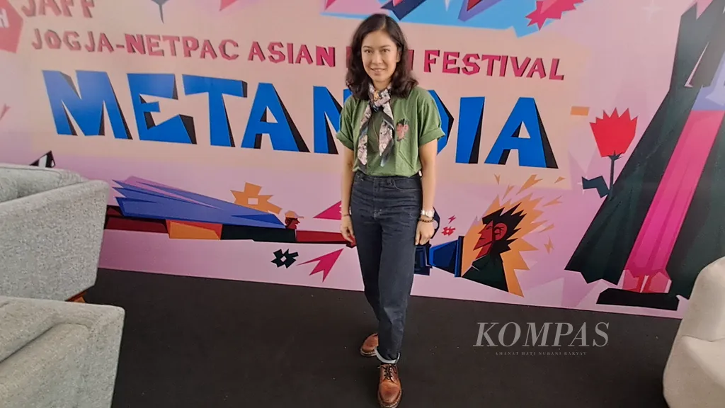 Artis Film Dian Sastrowardoyo (Kompas/ Wisnu Dewabrata)