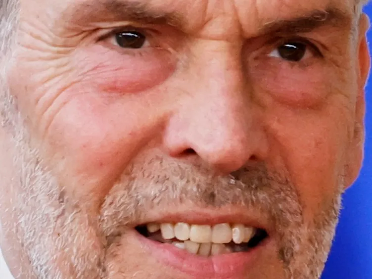 Netherland's Prime Minister Dick Schoof arrives for an EU summit at the European Council building in Brussels, Thursday, March 20, 2025. (AP Photo/Geert Vanden Wijngaert)