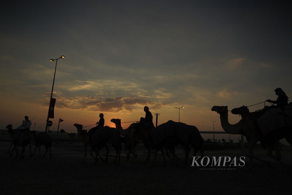 Senja menjelang