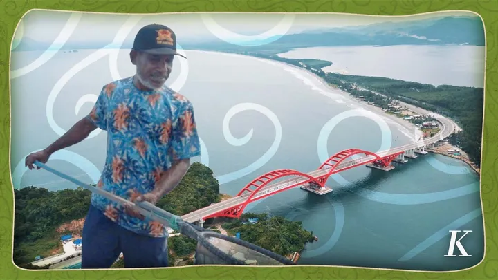 Ada Limbah Di Bawah Jembatan Merah