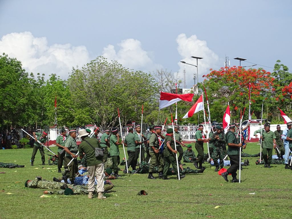 Tarian Kolosal berupa perang perebutan kembali Ambarawa, Jawa Tengah yang diduduki tentara Sekutu 15 Desember 1945. Perang ini dipimpin Kolonel Sudirman. Banyak pahlawan, prajurit TNI AD dan masyarakat berguguran dalam perstiwa itu. Semangat juang mereka harus diterjemahkan bagi kita sekarang dengan kerja keras mengisi kemerdekaan.