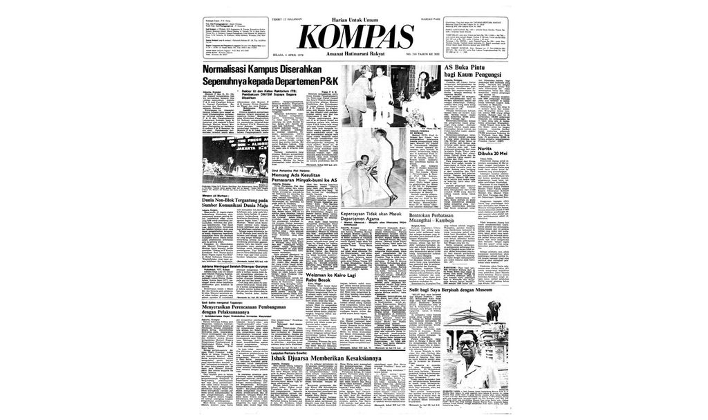 Melalui kebijakan Normalisasi Kehidupan Kampus (NKK), rezim Orde Baru meredam kritik mahasiswa, dengan cara membuat mahasiswa sibuk dengan aktivitas akademik. Kebijakan NKK keluar pasca protes mahasiswa terhadap ditetapkannya Soeharto sebagai presiden untuk ketiga kalinya lewat Pemilu 1977.