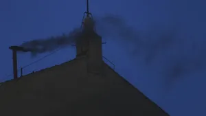Black Smoke Rising from Sistine Chapel, World Still Waiting
