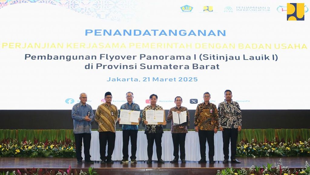 KPBU untuk proyek pembangunan Flyover Panorama I.