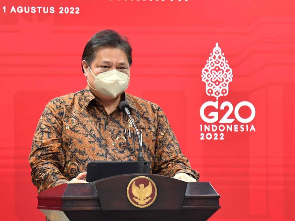 Menteri Koordinator Bidang Perekonomian Airlangga Hartarto