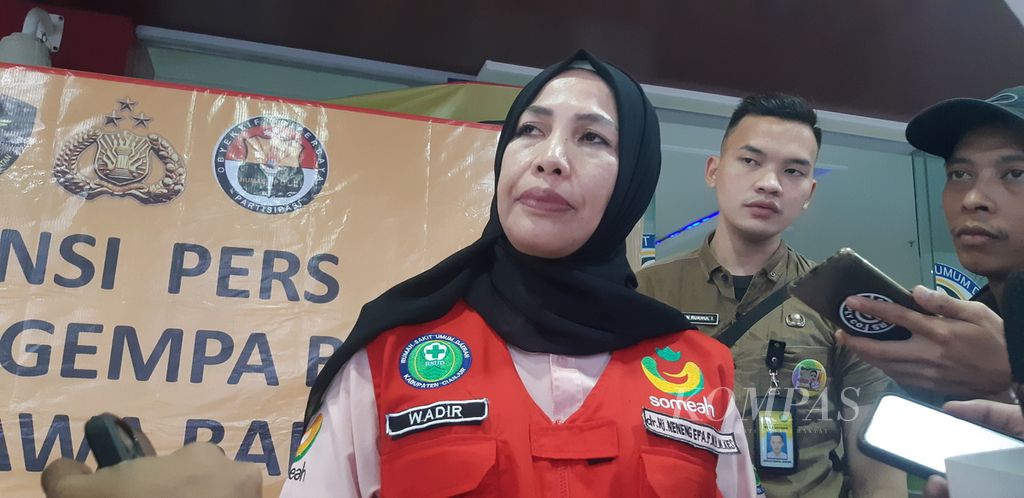 Wakil Direktur Umum RSUD Sayang Neneng Efa Fatimah