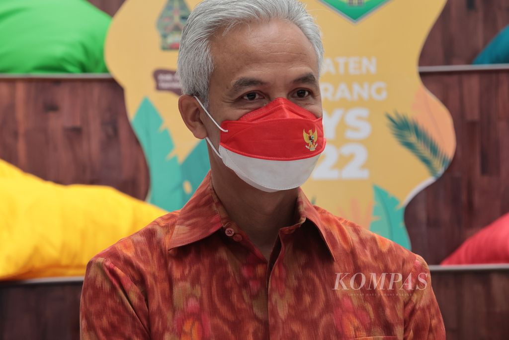Gubernur Jawa Tengah Ganjar Pranowo