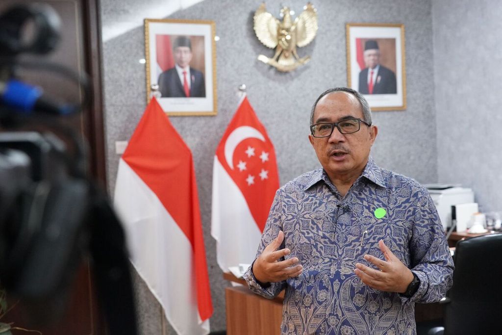 Duta Besar RI untuk Singapura Suryo Pratomo
