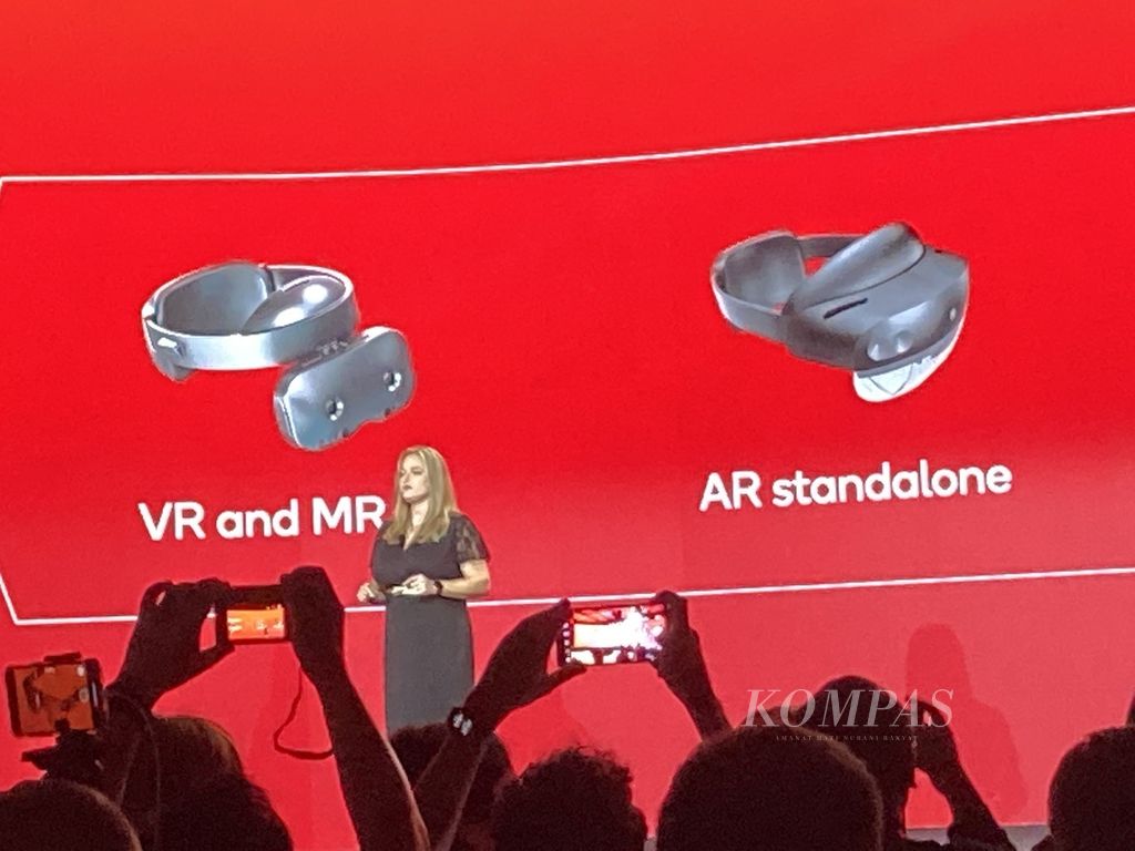Qualcomm meluncurkan cip baru khusus untuk perangkat realitas tertambahkan (<i>augmented reality</i>), dalam acara Qualcomm Summit 2022 di Maui, Hawaii, Amerika Serikat, Rabu (16/11) waktu setempat atau Kamis (17/11/2022) WIB.