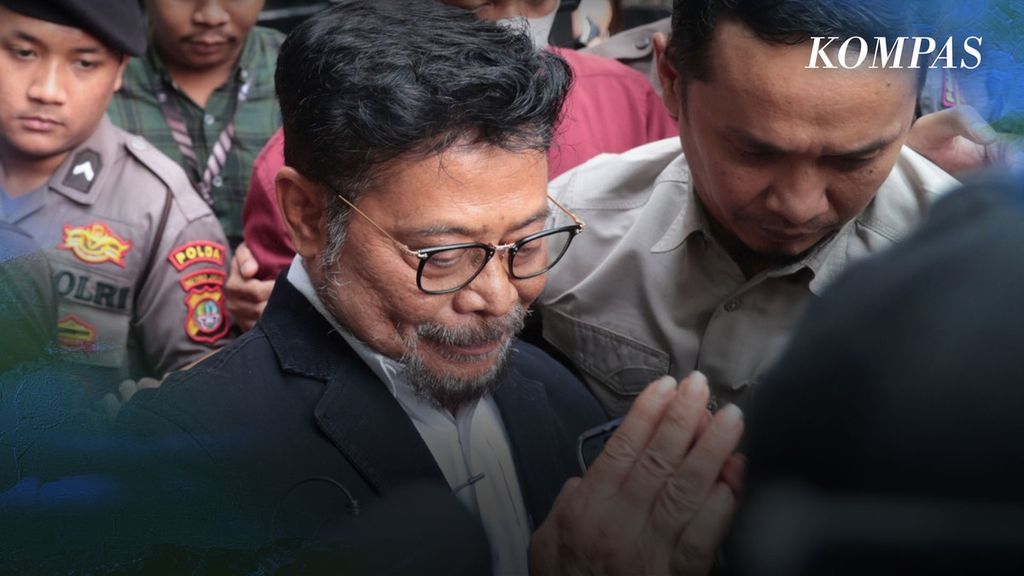 Syahrul Yasin Limpo complies with KPK summons, Monday (19/6/2023).