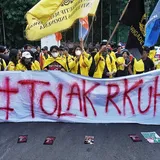 Aksi Tolak RKUHAP