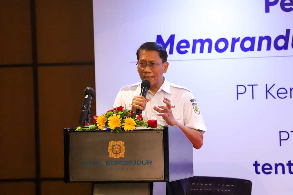 Direktur Utama PT KAI (Persero) Didiek Hartantyo