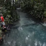 Pesona Kali Biru di Raja Ampat