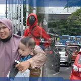 Libur Tahun Baru, Alun-alun Bandung Padat Pengunjung