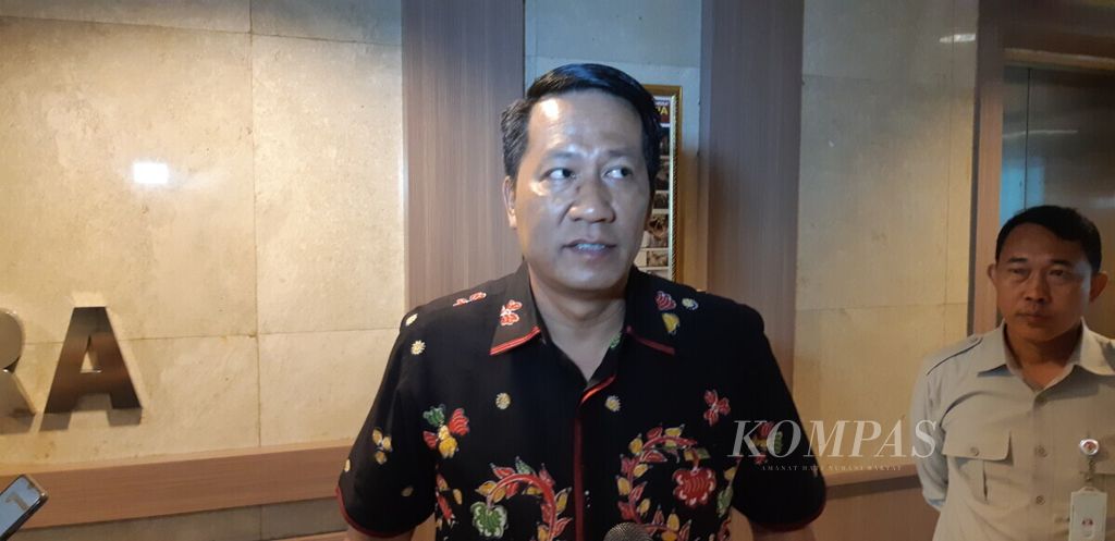 Ketua Baleg DPR Supratman Andi Agtas.
