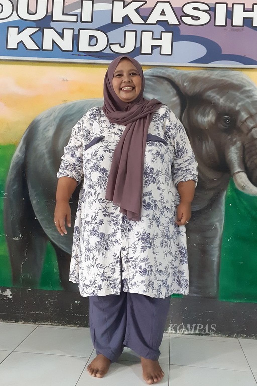 Nur Miftahul Jannah, pendiri Yayasan Kisah Nyata dan Jeritan Hati di Kota Malang, Jawa Timur.
