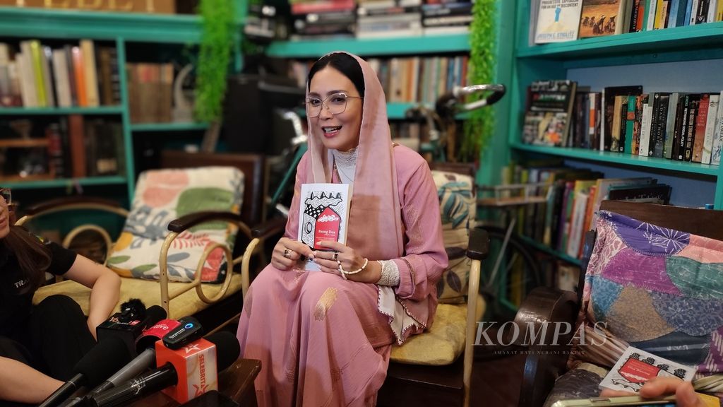 Rieke Diah Pitaloka, Kamis (13/6/2024), di Baca di Tebet, Jakarta.