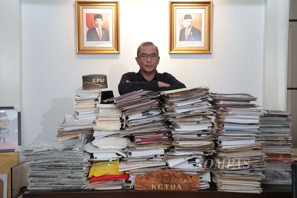 Ketua KPU Hasyim Asy'ari 