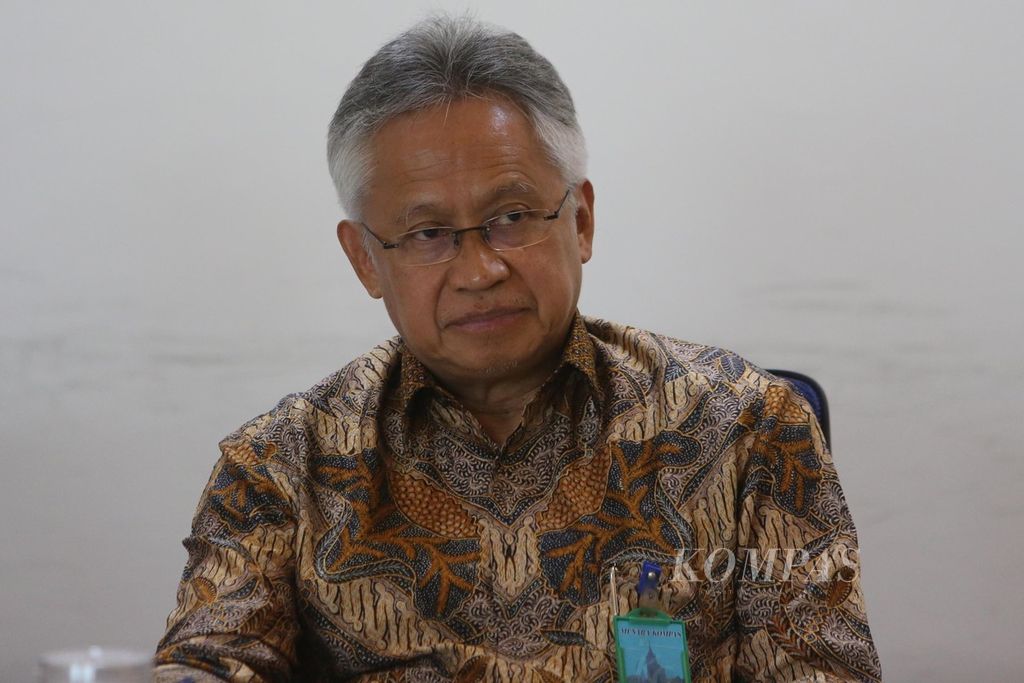 Ketua Akademi Ilmu Pengetahuan Indonesia Satryo Soemantri Brodjonegoro