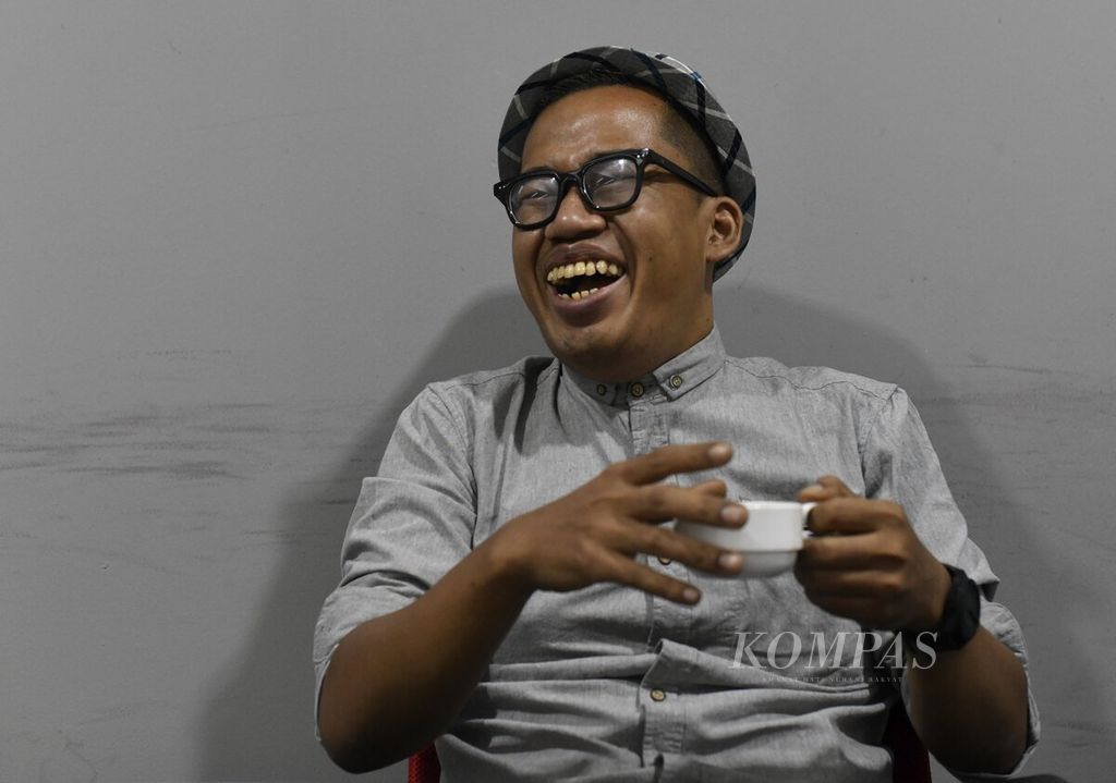 Chef Wira Hardiansyah saat wawancara dengan <i>Kompas </i>di Jakarta, Sabtu (24/12/2022).