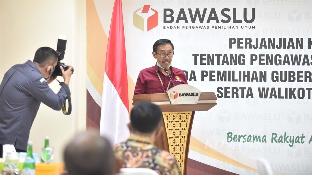 Komisi Aparatur Sipil Negara (KASN) Agus Pramusinto 