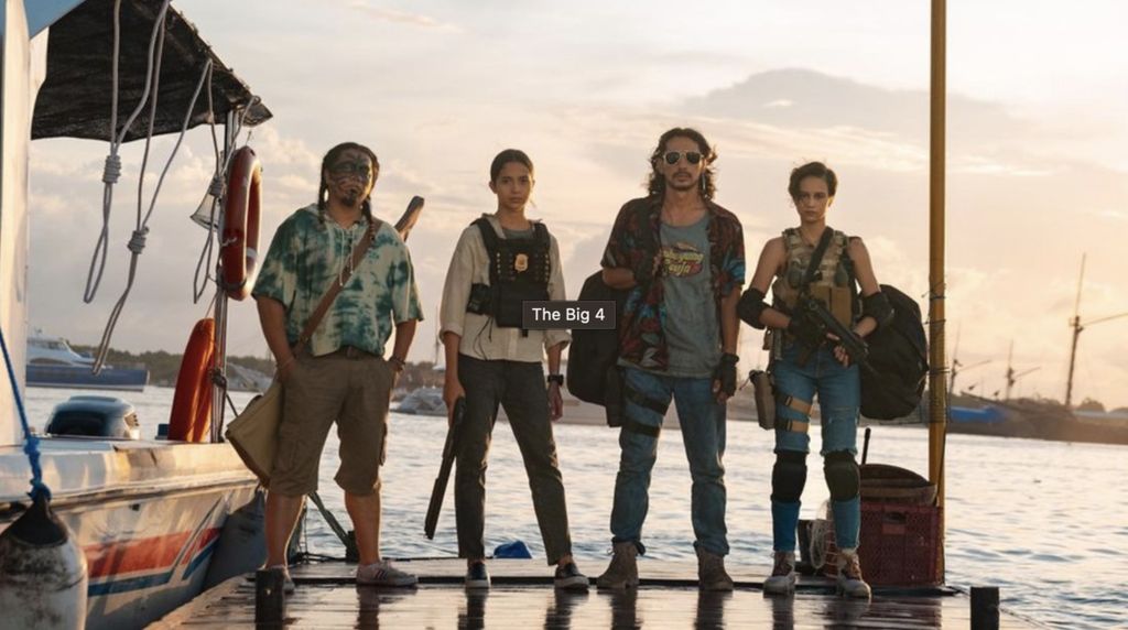Film <i>The Big 4 </i>garapan Timo Tjahjanto.
