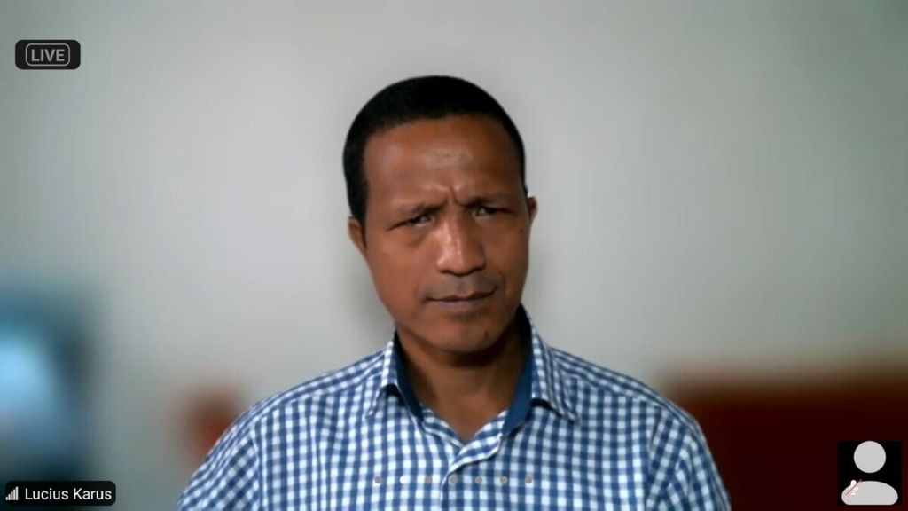 Peneliti Forum Masyarakat Peduli Parlemen Indonesia (Formappi) Lucius Karus