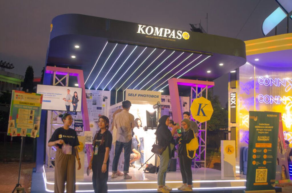 Keseruan Bersama Kompas di We The Fest 2023