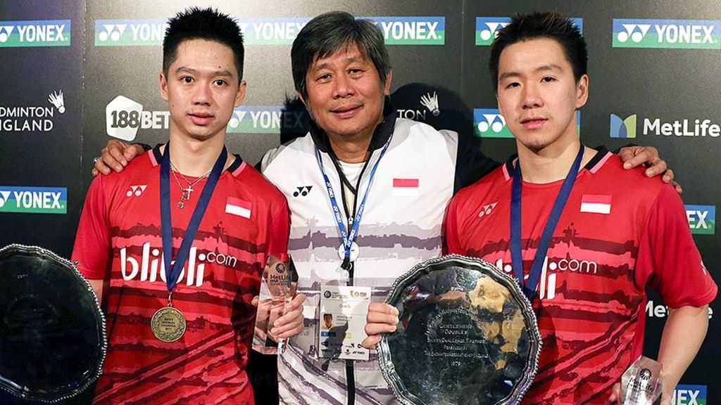 Hasil membanggakan datang dari pasangan ganda putra Kevin Sanjaya Sukamuljo/Marcus Fernaldi Gideon. Mereka sukses merebut gelar juara All England 2017. Pada All England 2023, kejayaan ganda putra Indonesia diteruskan oleh pasangan Fajar Alfian/M Rian Ardianto. 