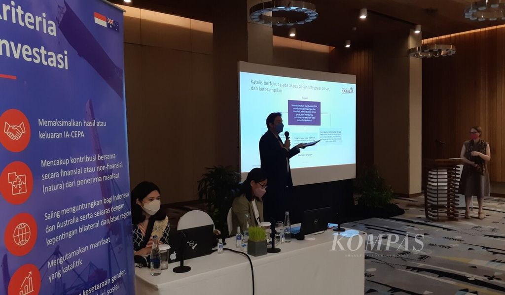 Forum bisnis Katalis di Sanur, Kota Denpasar, Selasa (28/6/2022), dihadiri pelaku usaha dan sektor publik di Bali, termasuk kalangan Kadin Bali. 