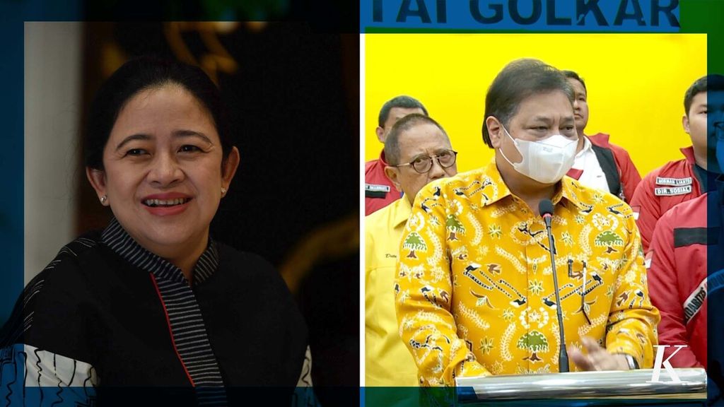 Hasil survei Litbang Kompas pada Januari 2023 menunjukkan pilihan publik terhadap tokoh-tokoh  potensial cawapres 2024. Dua diantaranya ialah Puan Maharani dan Airlangga Hartarto.