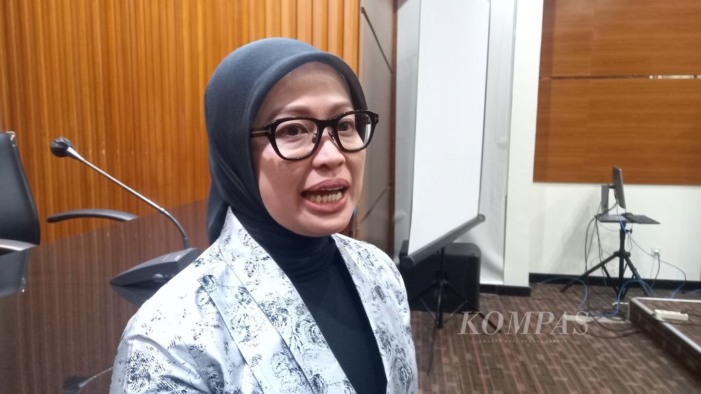 Pelaksana Tugas Juru Bicara KPK Ipi Maryati Kuding