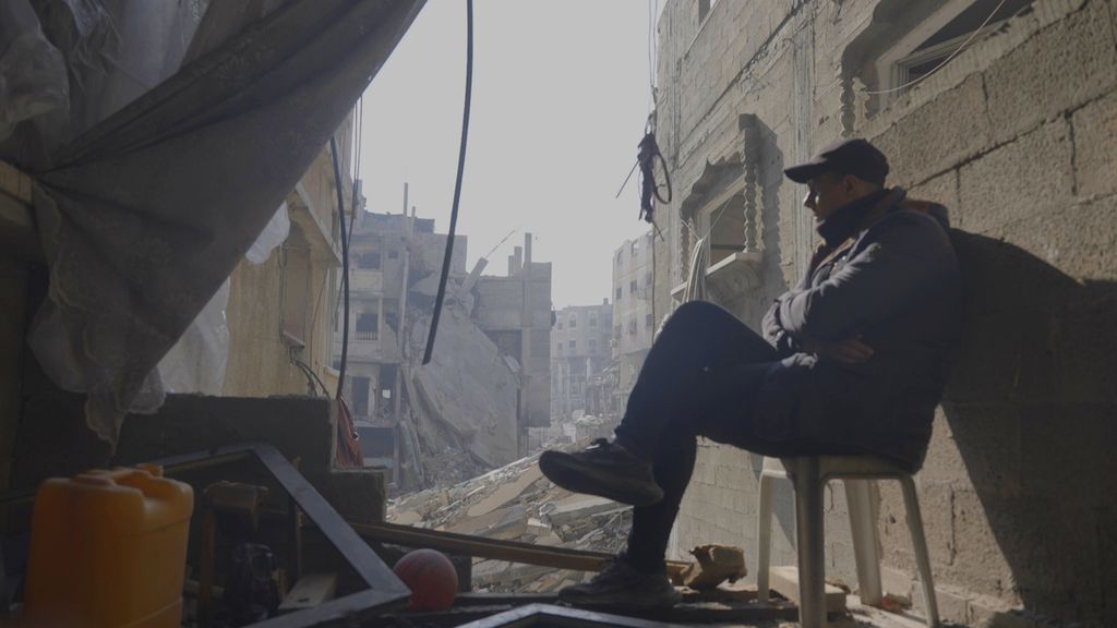 Salah satu ”Sorry Cinema” dalam kumpulan proyek film <i>From Ground Zero</i>. Proyek ini menghasilkan 22 film pendek karya sineas Gaza.