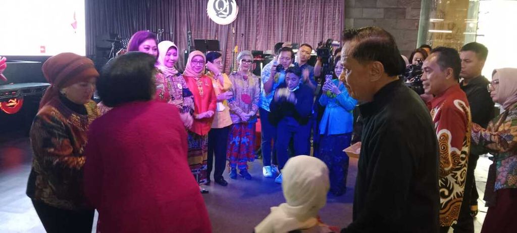 Acara Literasi Akhir Pekan (Litakan) dengan tema “Psikolog Menulis" turut merilis dua buku karya Pusparani Hasjim di Hotel Sultan, Jakarta, Rabu (22/3/2023).