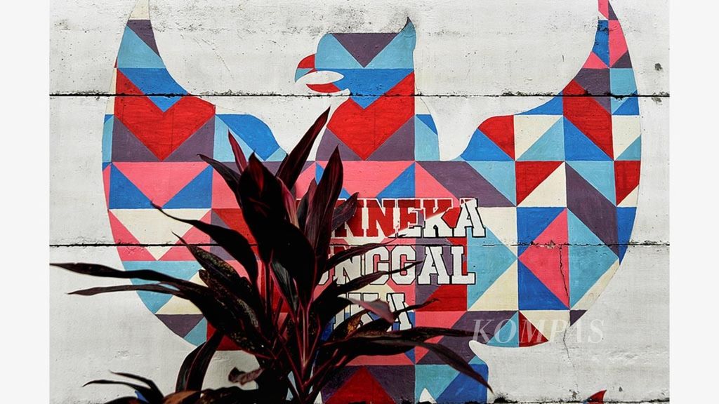 Mural Bhineka Tunggal Ika 