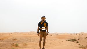 Diego Yanuar, Berlari Menembus Batas Diri di Gurun Sahara