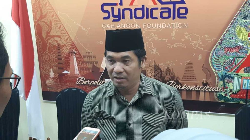 Pendiri Lingkar Madani, Ray Rangkuti.
