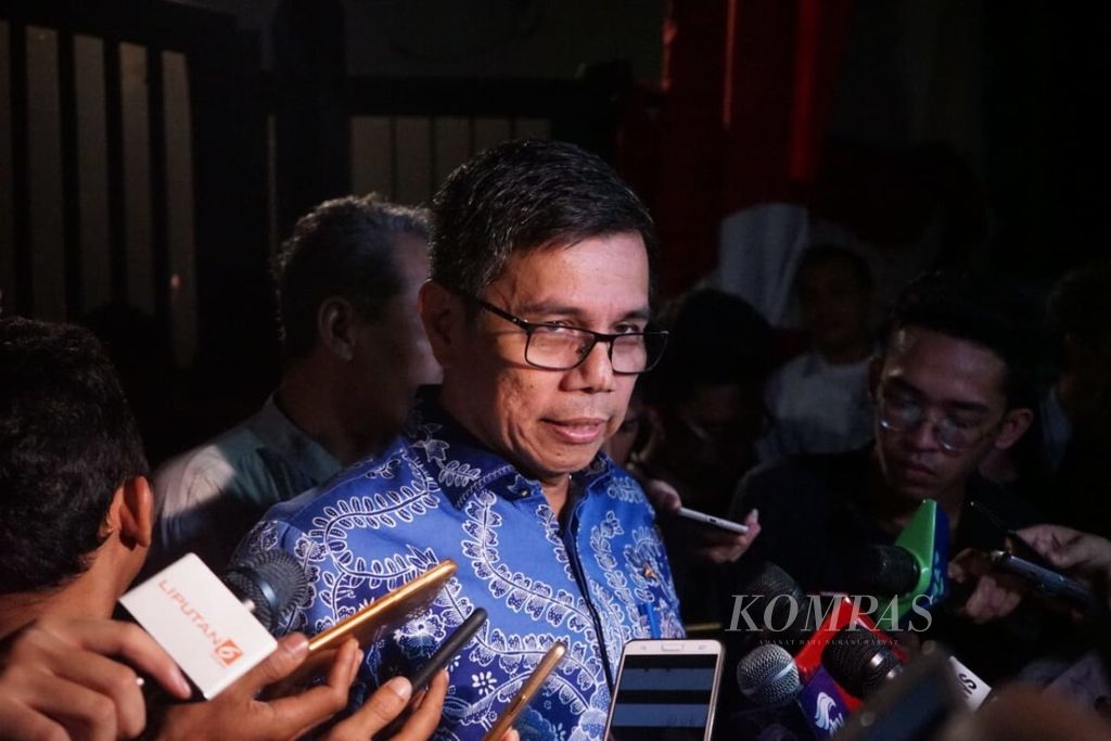 Sekretaris jenderal Partai Demokrat Hinca Pandjaitan