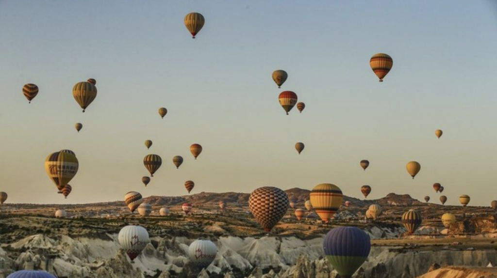 Cappadocia di Turki.