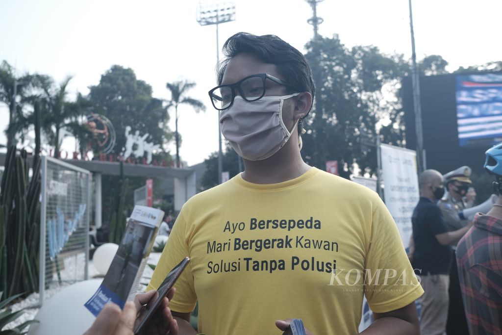 Pegiat transportasi dari Forum Diskusi Transportasi Jakarta (FDTJ), Adriansyah Yasin Sulaeman.