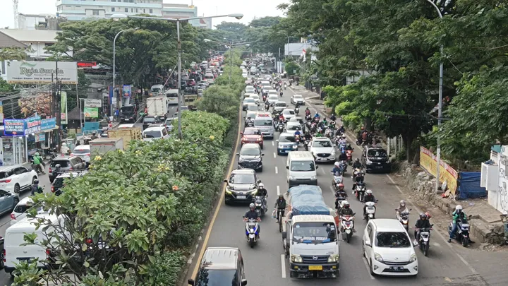 Teluku untuk artikel Banjir Pemudik di Jabar Mulai Terasa, ”Contraflow” hingga ”One Way” Menanti