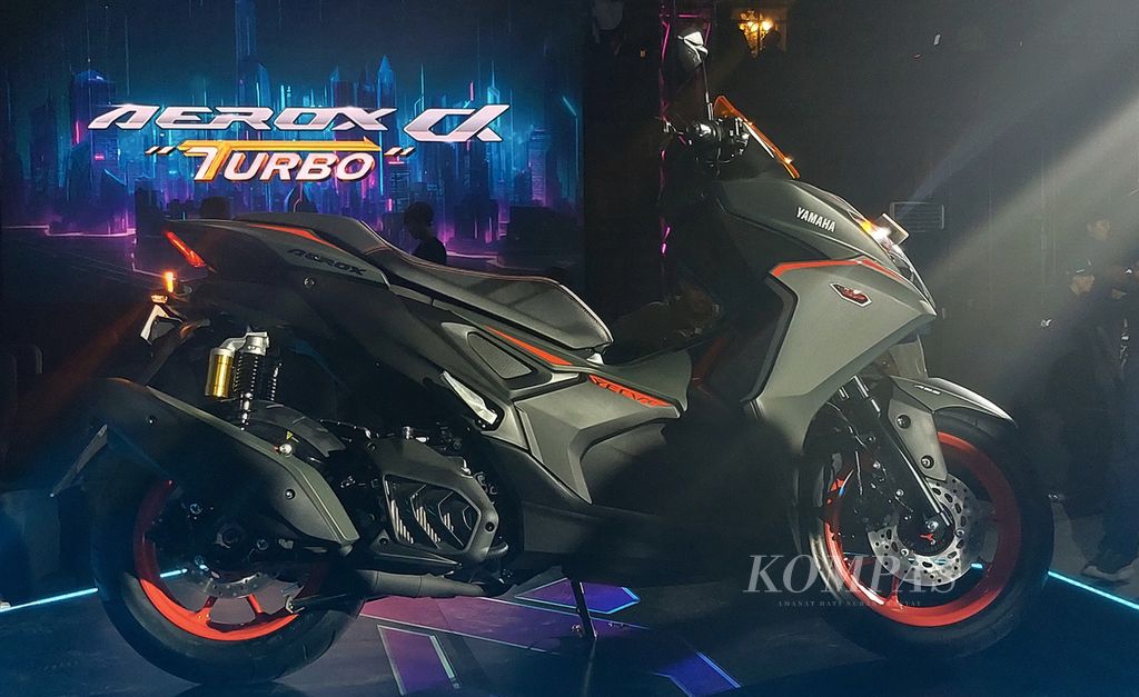 Yamaha Aerox Alpha Turbo Ultimate.