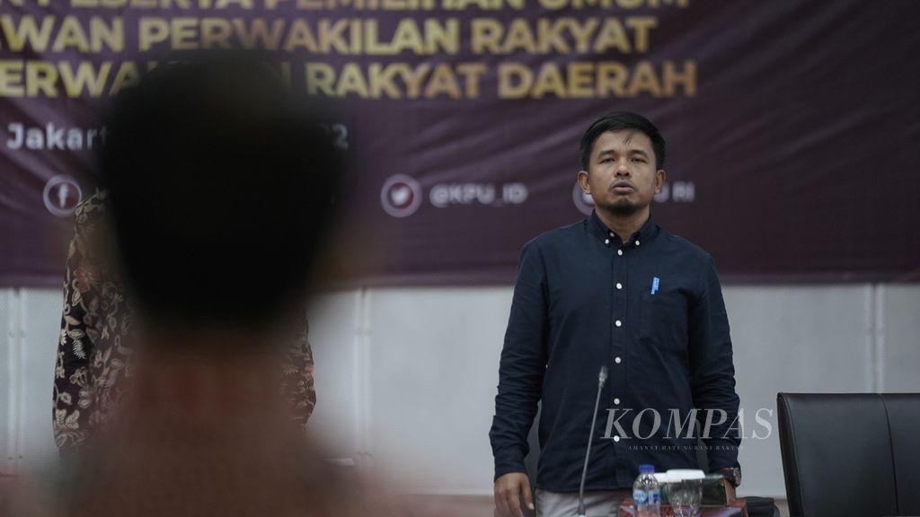 Anggota KPU Idham Holik 