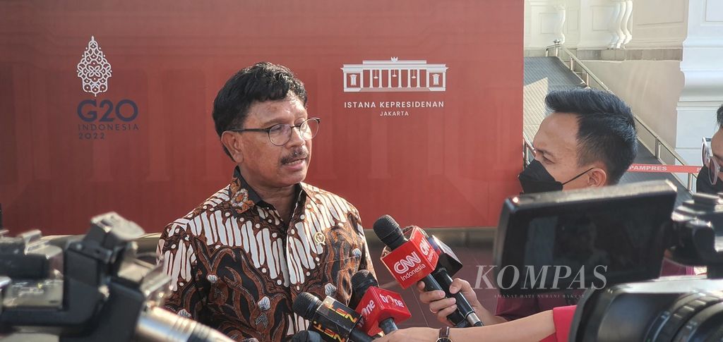 Johny G Plate Sekretaris Jenderal Partai Nasdem.