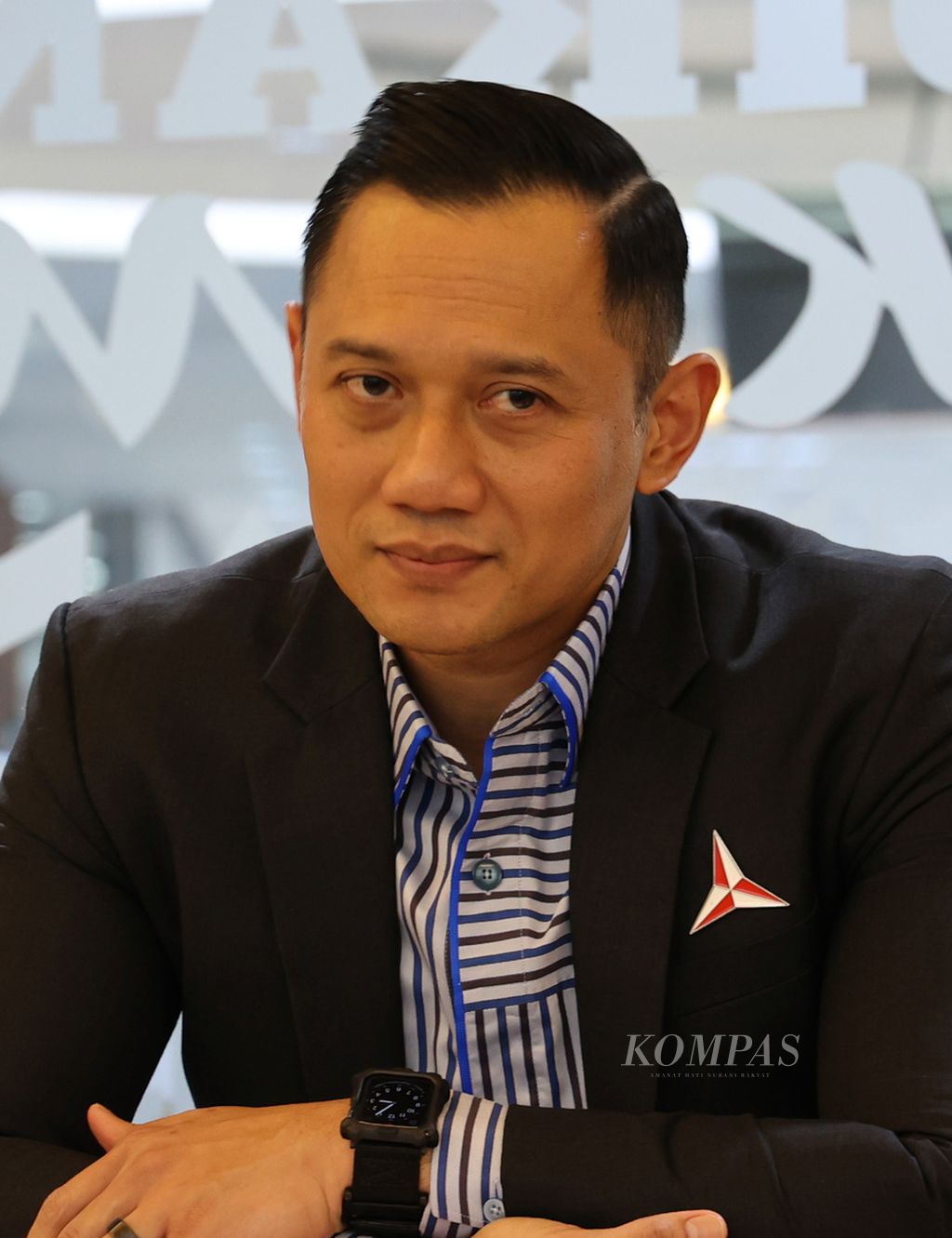 Ketua Umum Partai Demokrat Agus Harimurti Yudhoyono. 