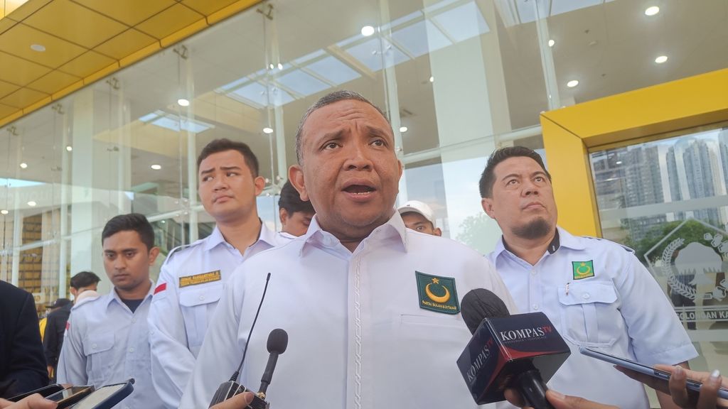 Sekretaris Jenderal Partai Bulan Bintang Afriansyah Noor