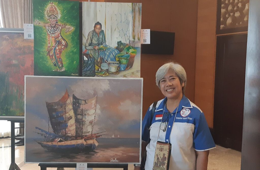 Benedicta Noviana Dibyantari, pendiri dan pengelola Roemah D untuk difabel.