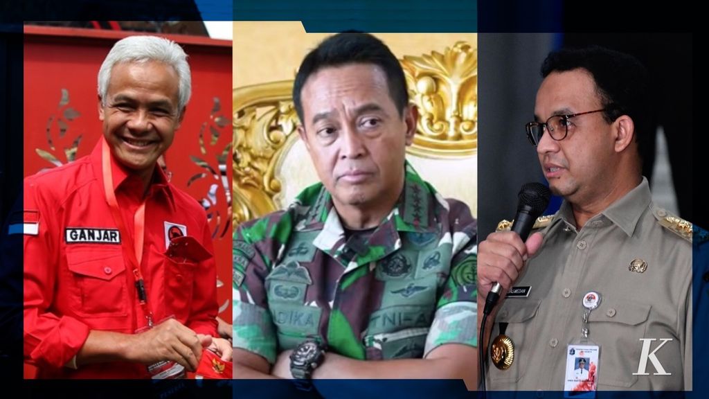 Nama Anies Baswedan, Ganjar Pranowo dan Andika Perkasa muncul dalam rakernas Partai Nasdem, Kamis (16/6/2022). Tiga nama ini mendominasi perolehan suara yang diusulkan Dewan Perwakilan Wilayah (DPW) sebagai calon presiden pada Pemilu 2024 dari hasil sidang pleno pertama rakernas Nasdem kemarin.