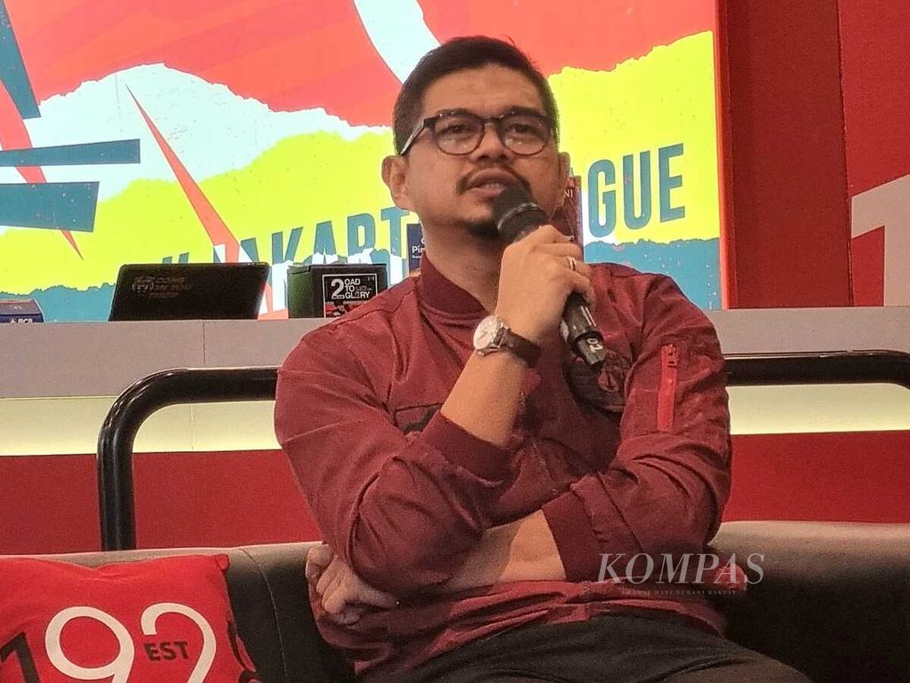 Manajer Persija Jakarta Bambang Pamungkas